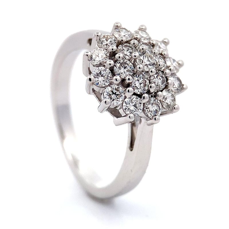 Diamantring 1 carat w.si (585)