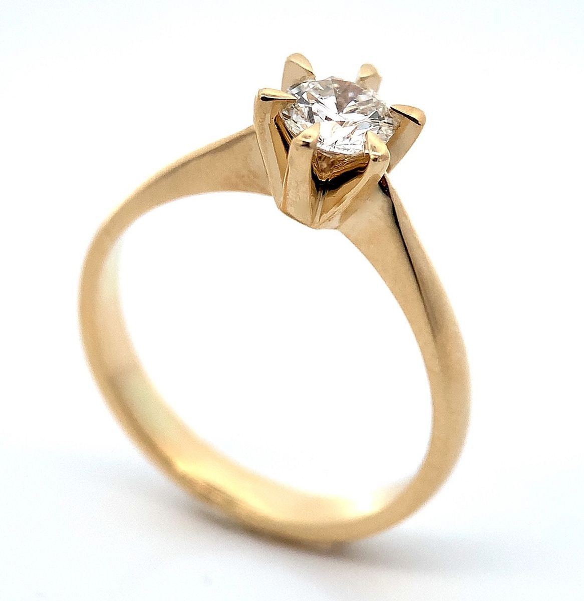 Diamantring 0.30 tw.si GIA 