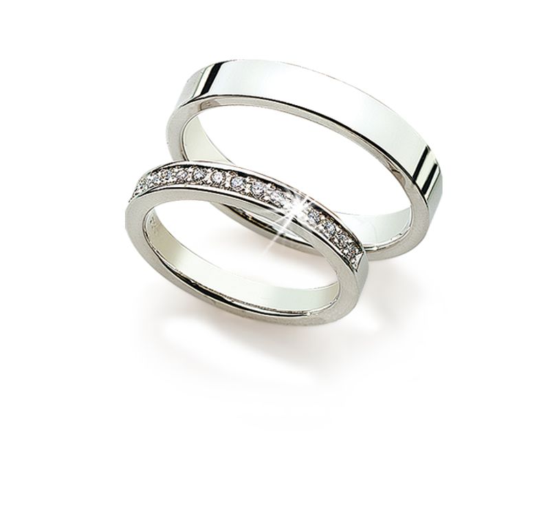 Gifteringer Moments by Pan Jewelry med diamant N8130 - N4940