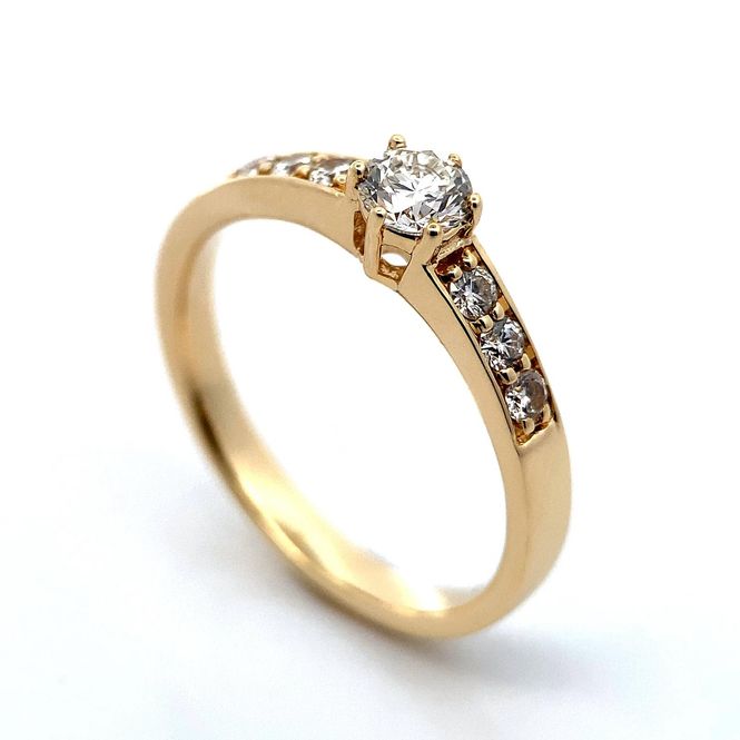 Hovedbilde Diamantring 0.32 carat ...