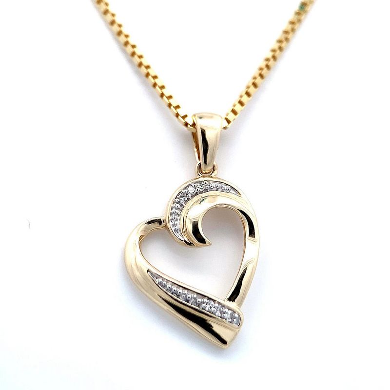 SpesialPris! Diamanthjerte 0.02 carat w.si