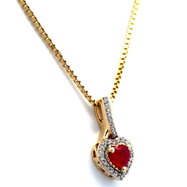 Hovedbilde Rubin smykke med ...