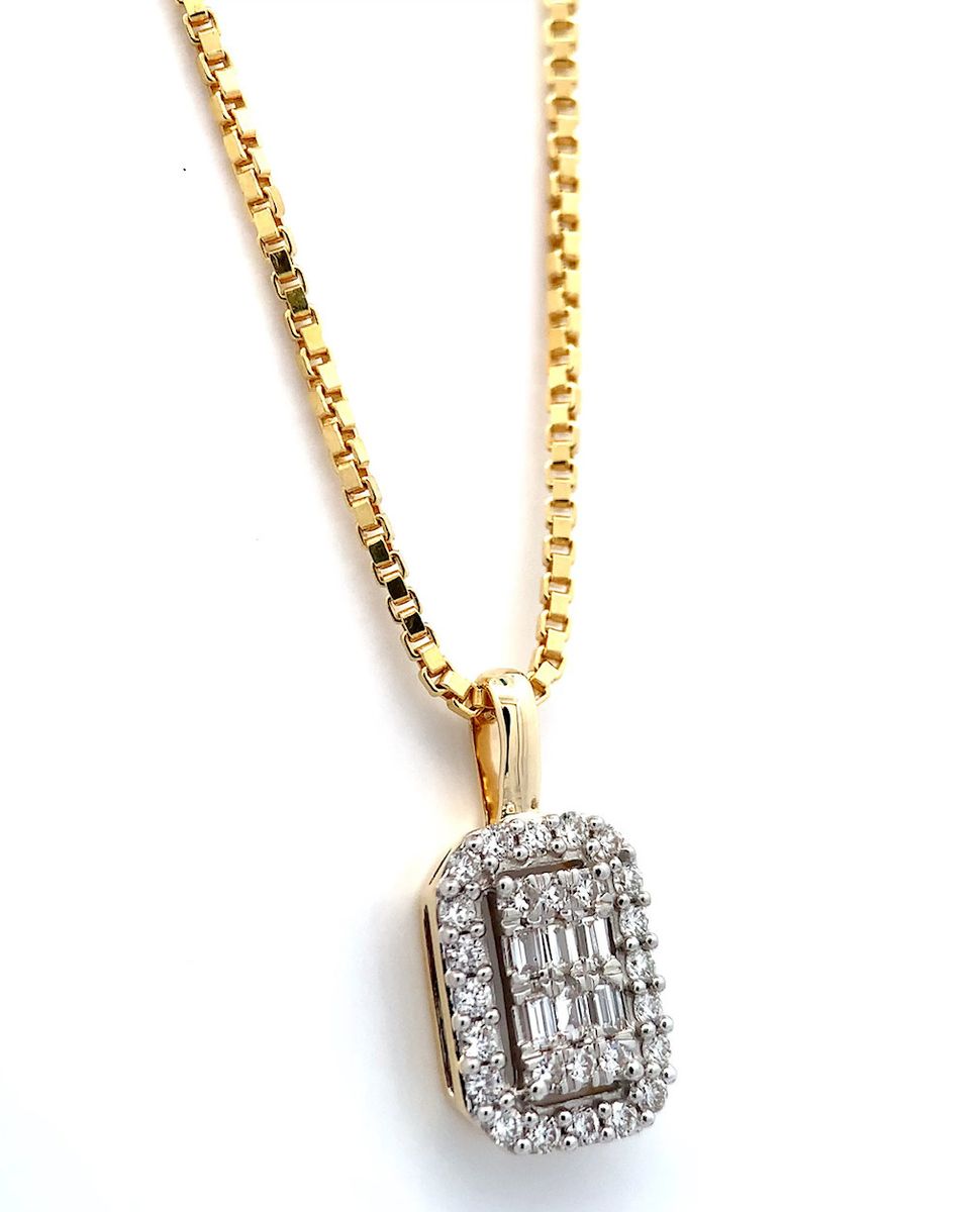 Diamantsmykke 0.20 carat diamanter